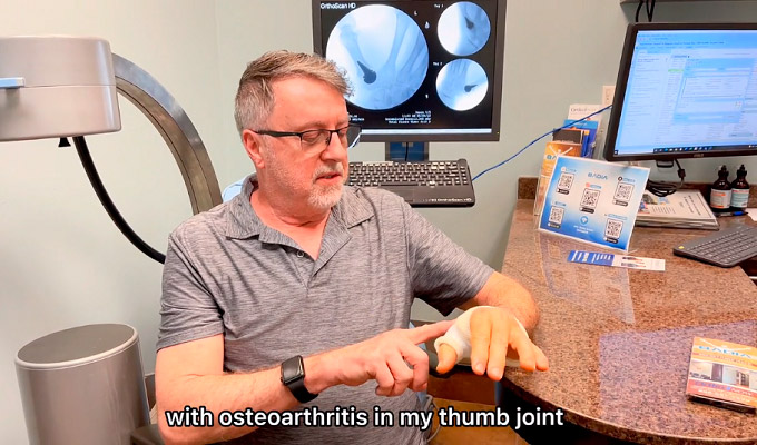 Patient Refused Traditional LRTI Procedure In GA & Found A Solution For Basal Joint Arthritis In FL